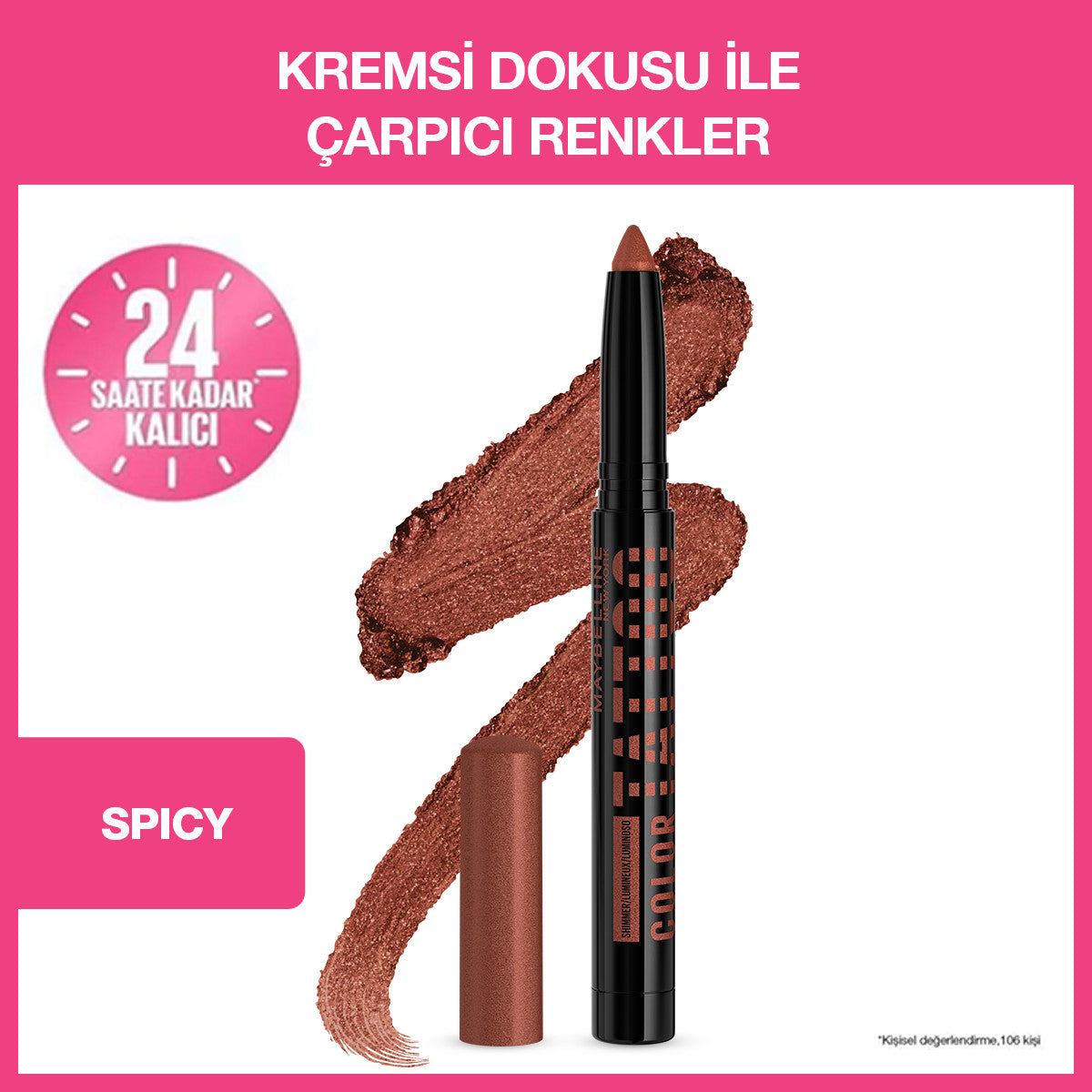 Color Tattoo 24H Eye Stix - Spicy