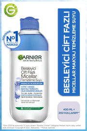 Garnier Besleyici Çift Fazlı Micellar Temizleme Suyu 400ML