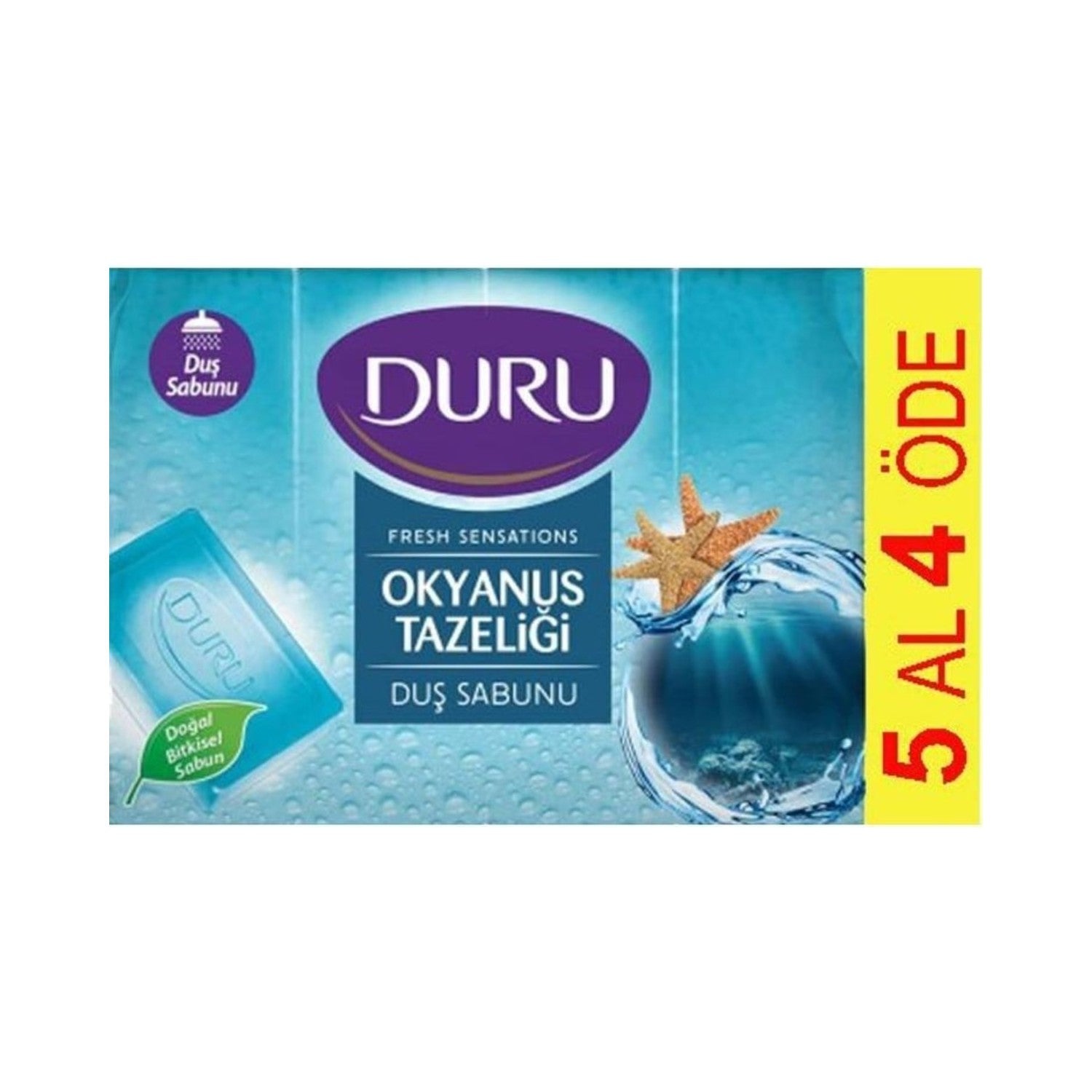 DURU FRESH SEN.SABUN-OKYANUS FERAH.150 GR 5*18