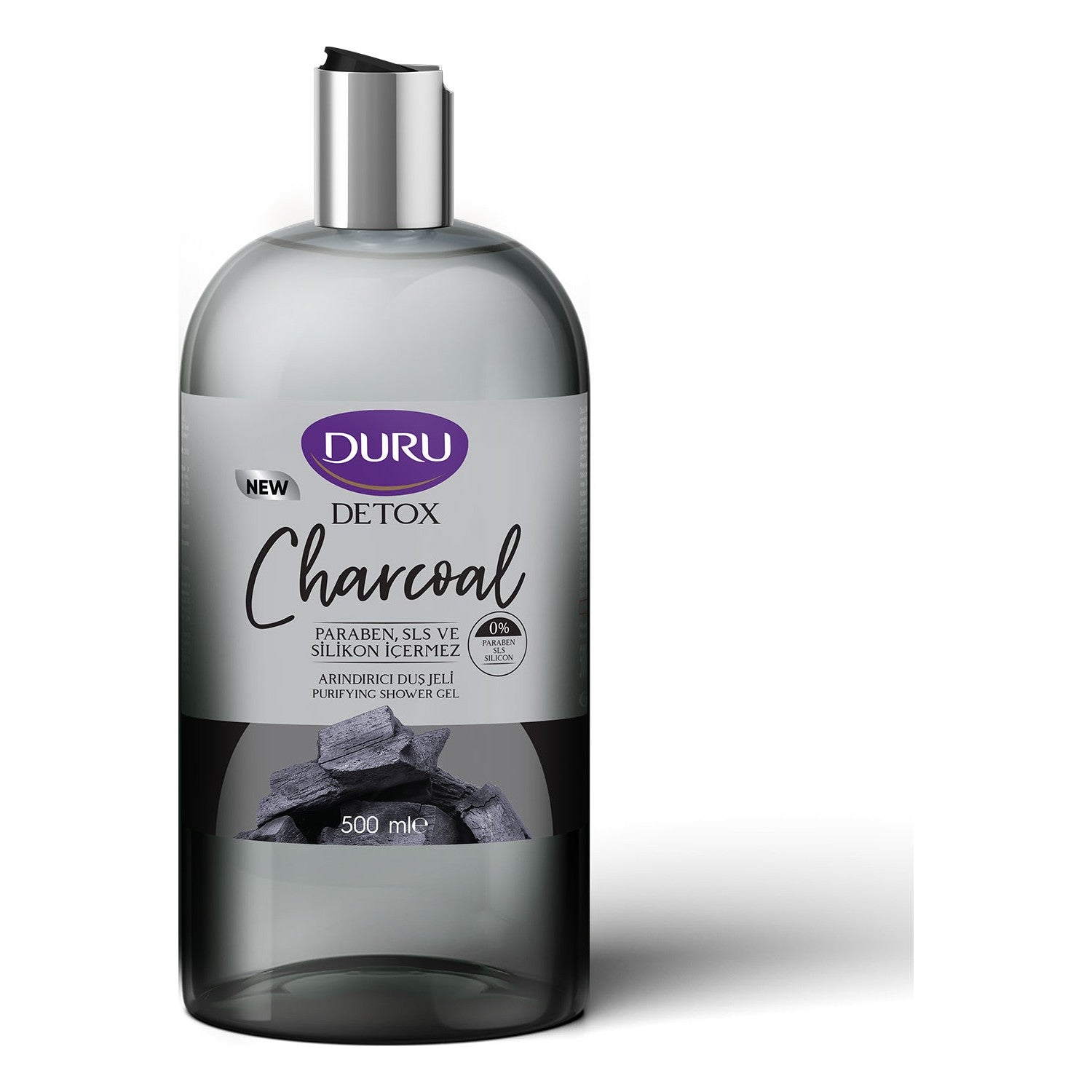 DURU DETOKS CHARCOAL DUS JELI 500 ML