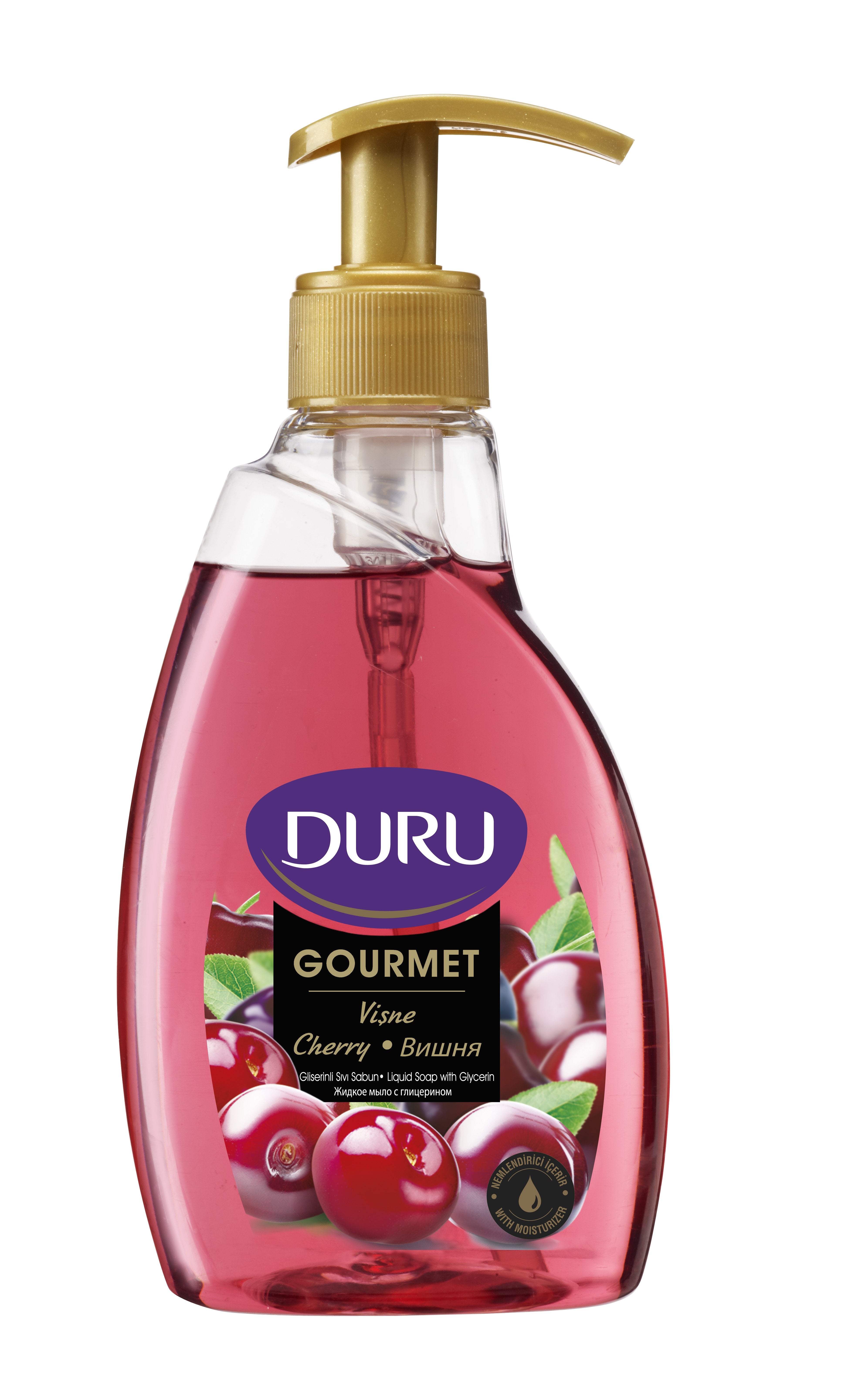 DURU GOURMET SIVI SABUN 300 ml-VISNELI TURTA