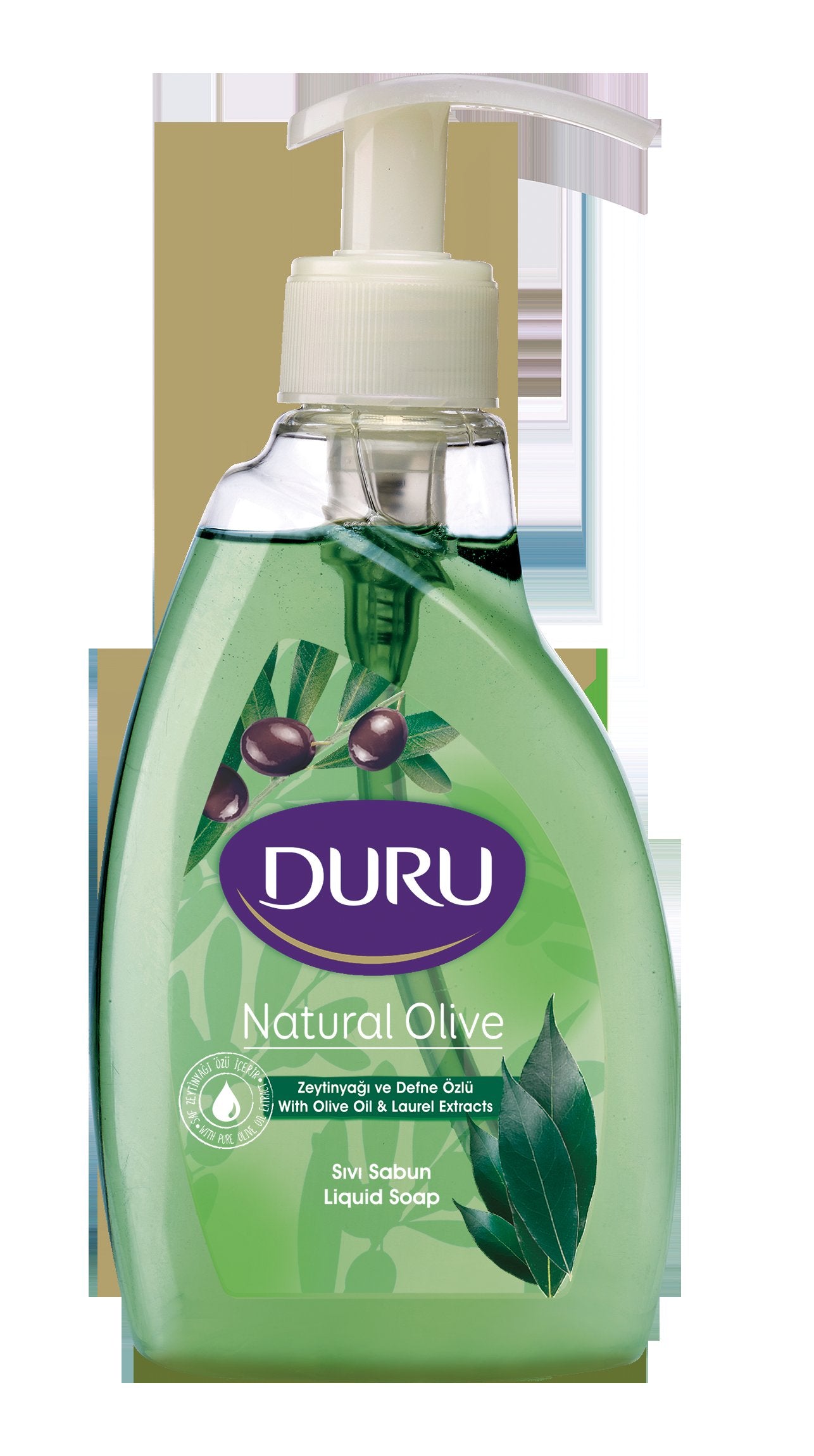 DURU NATUREL SIVI SABUN 300ml.DEFNE