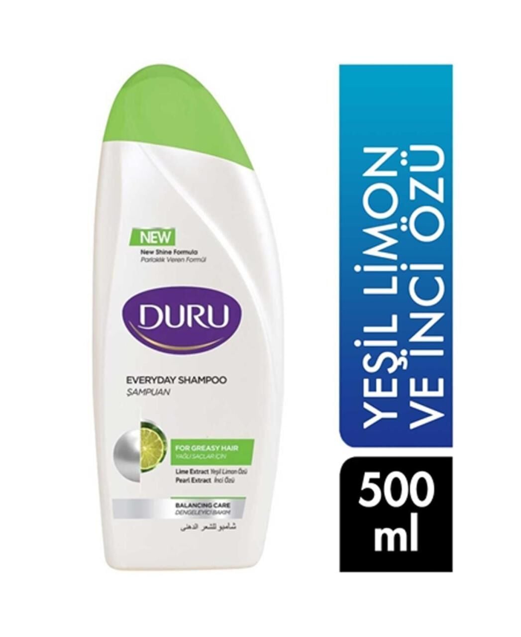 DURU SAMPUAN  500ml.  YAGLI SACLAR