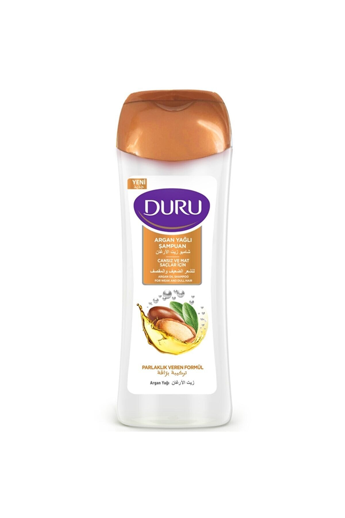 DURU SAMPUAN  600ml. ARGAN YAGLI SACLAR