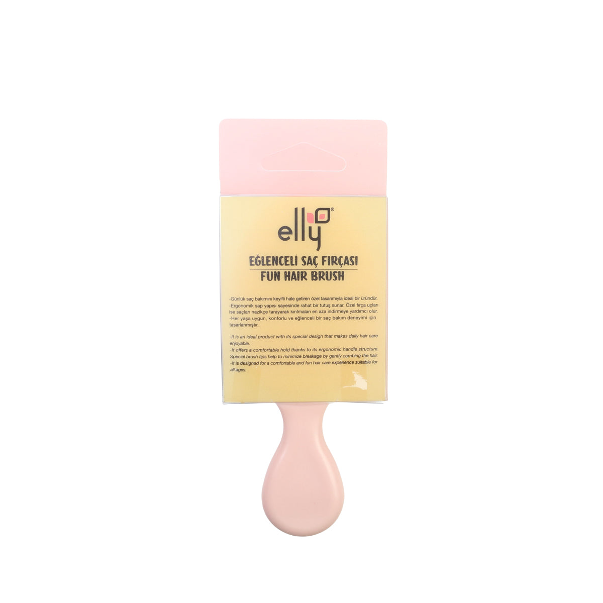 Elly Figürlü Mini Saç Fırçası ELLYFPRO0001PN