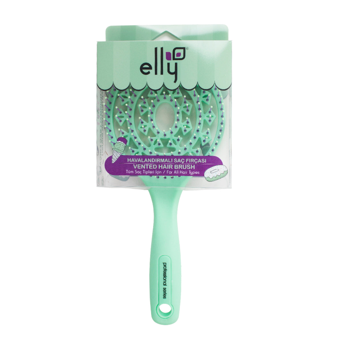Elly Havalandırmalı Saç Fırçası ELLYFVEGAS23