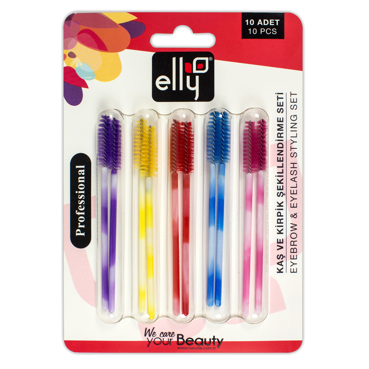 ELLY Maskara Fırçası Seti 10'lu ELLYFACESET01