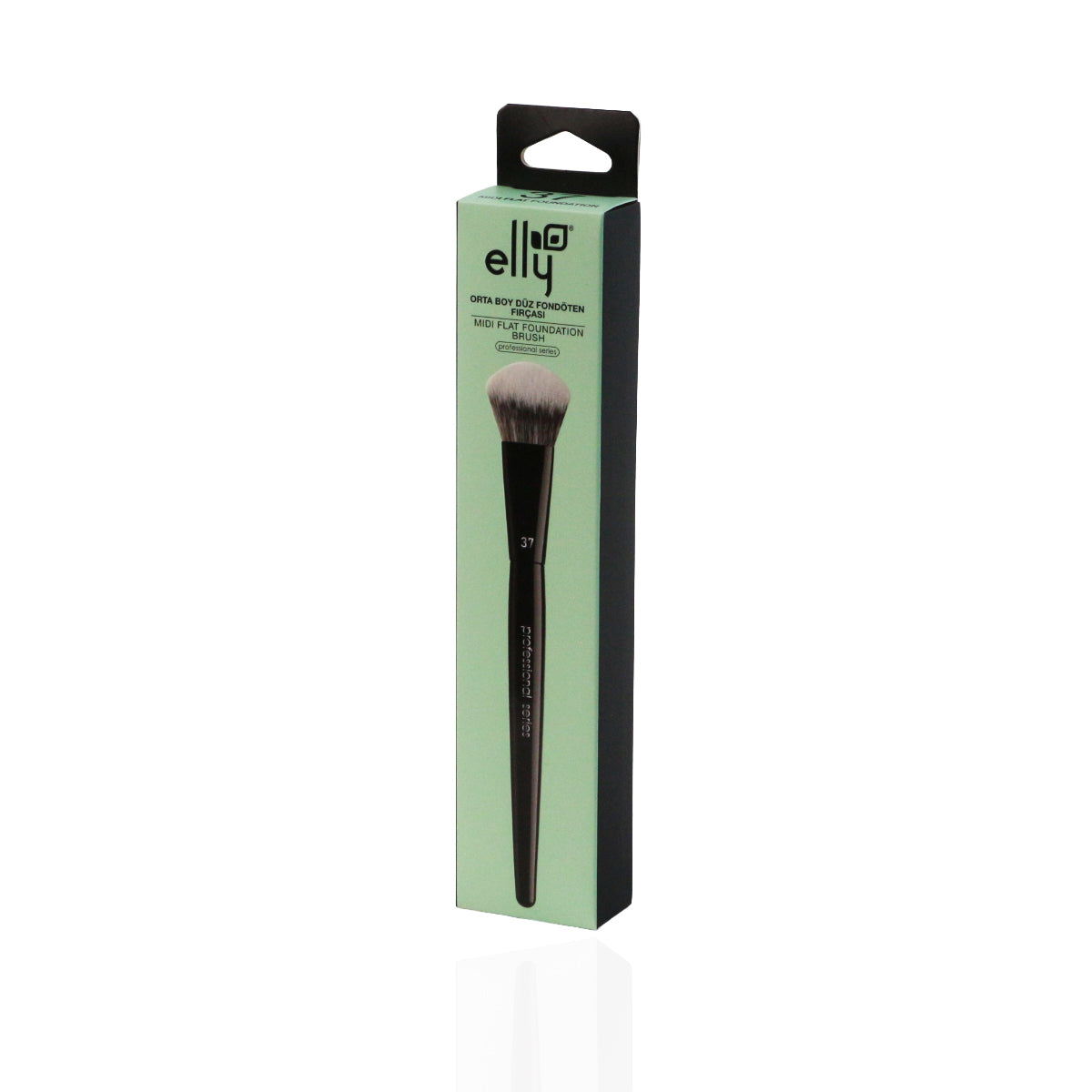 Elly Orta Boy Düz Fondöten Fırçası ELLYBRUSH037