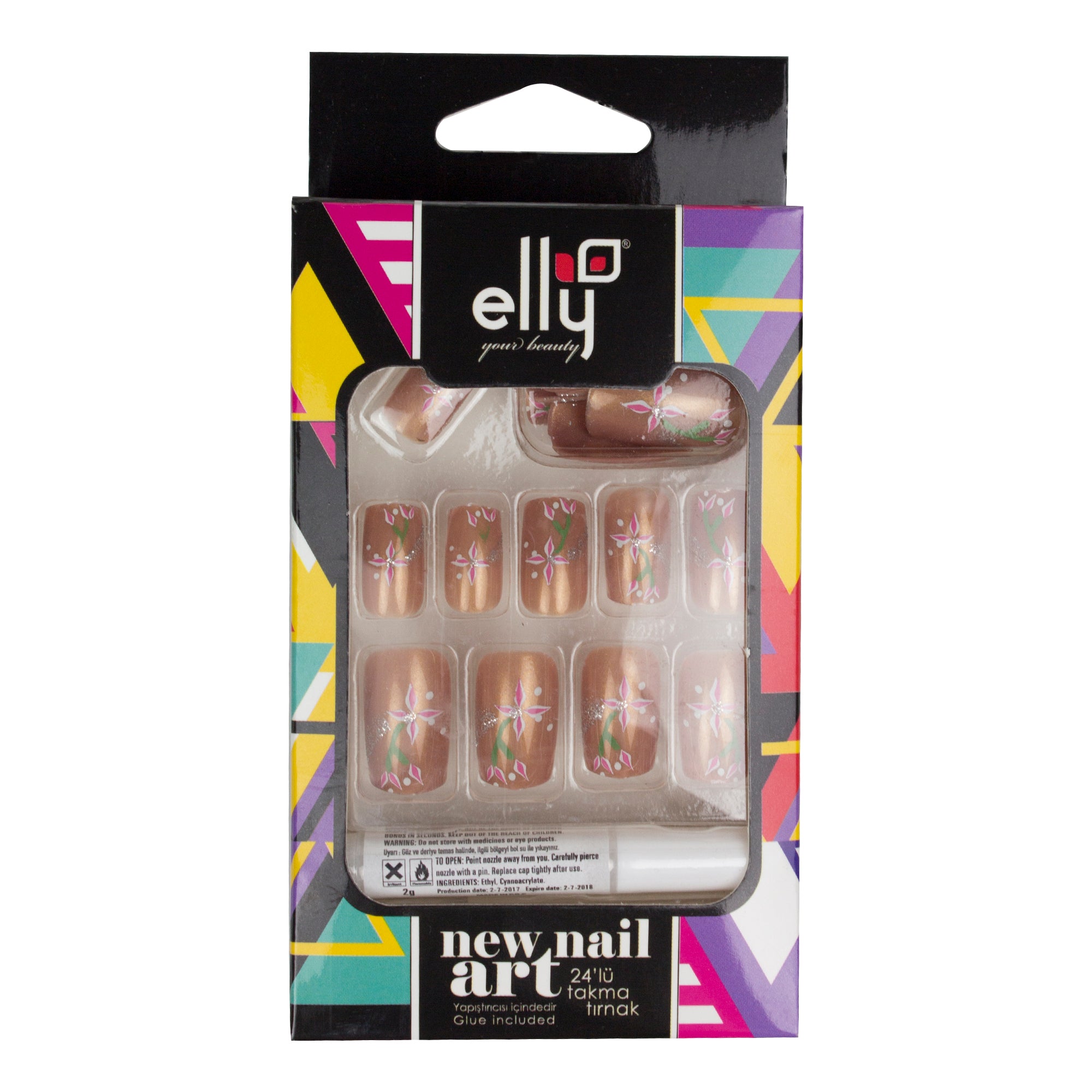 Elly Takma Tırnak 24'lü ELLYNAIL0023