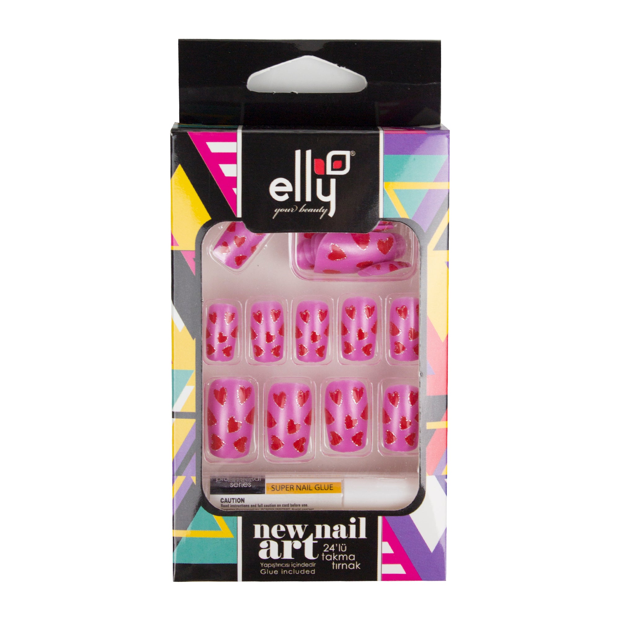 Elly Takma Tırnak 24'lü ELLYNAIL0029