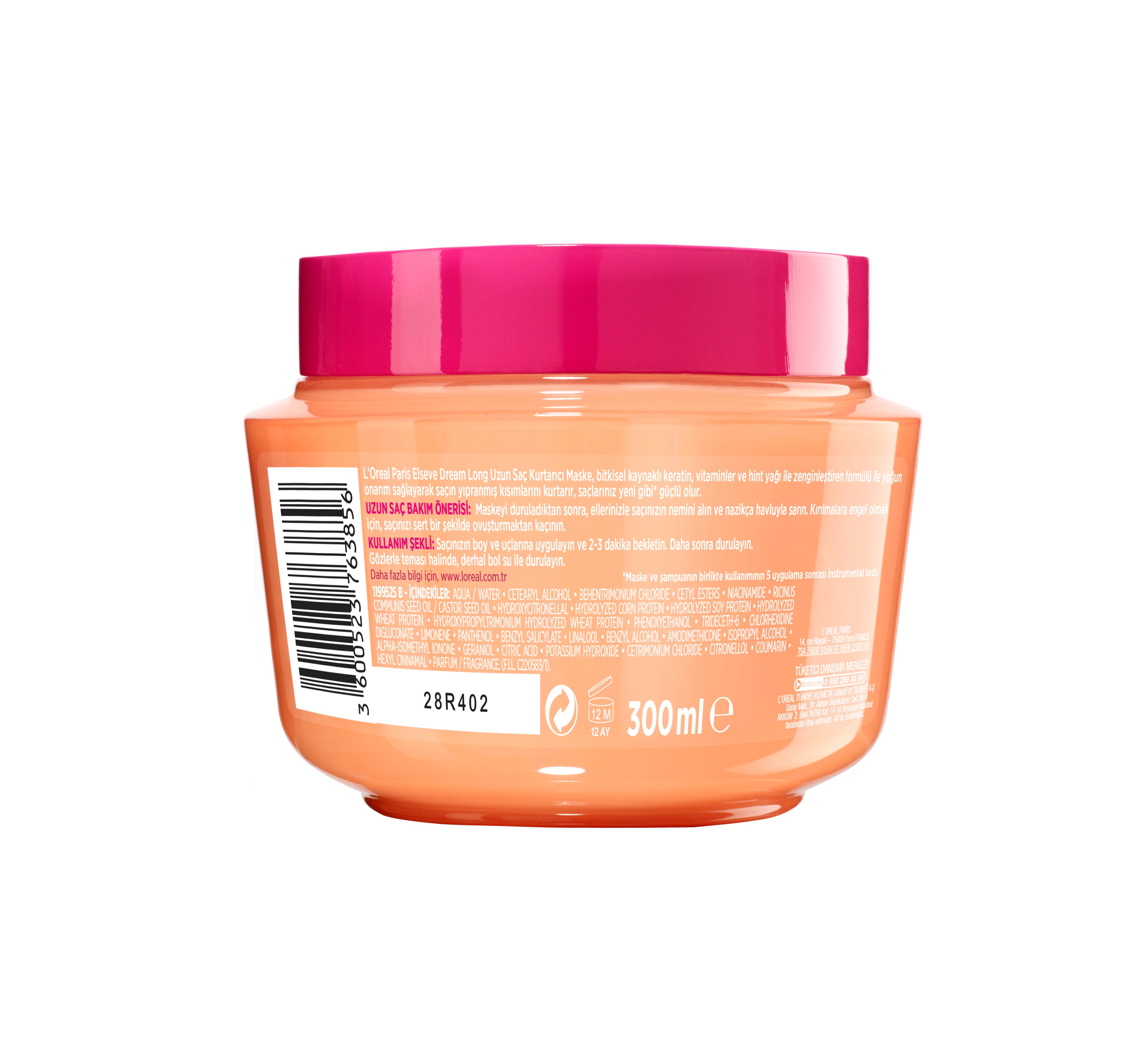 ELSEVE MASKE 300 ML DREAM LONG