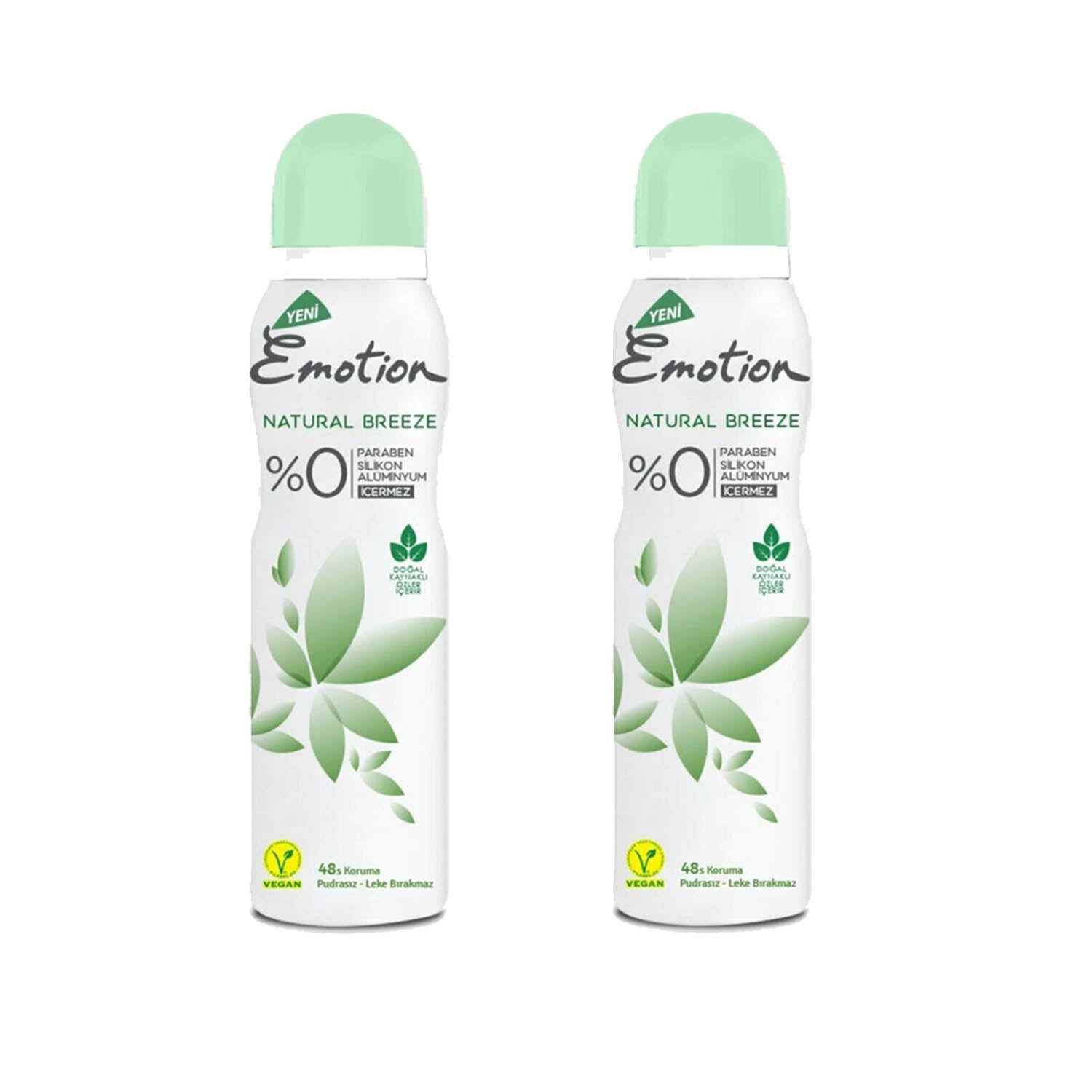 EMOTION  NATURAL BREEZE DEO  2x150ML *12