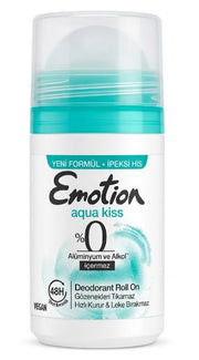 Emotion Roll-On Aqua Kiss 50 ml Kadın Roll-On Deodorant Ter Önleyici Deodorant Roll On