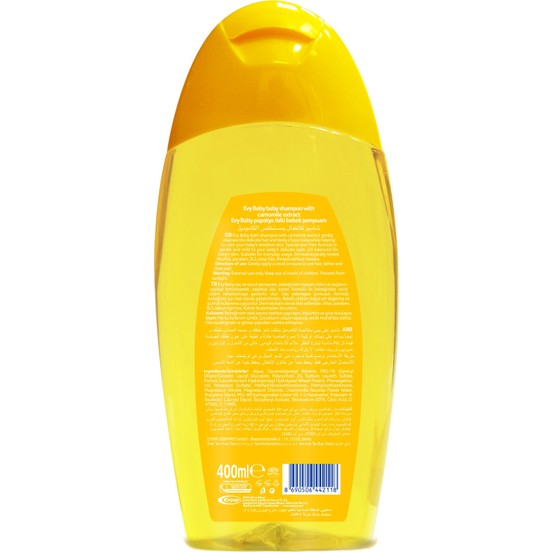 EVY BABY BAK.SAMPUANI PAPATYA 400 ML
