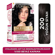 Excellence Creme Saç Boyası 200 Yoğun Siyah