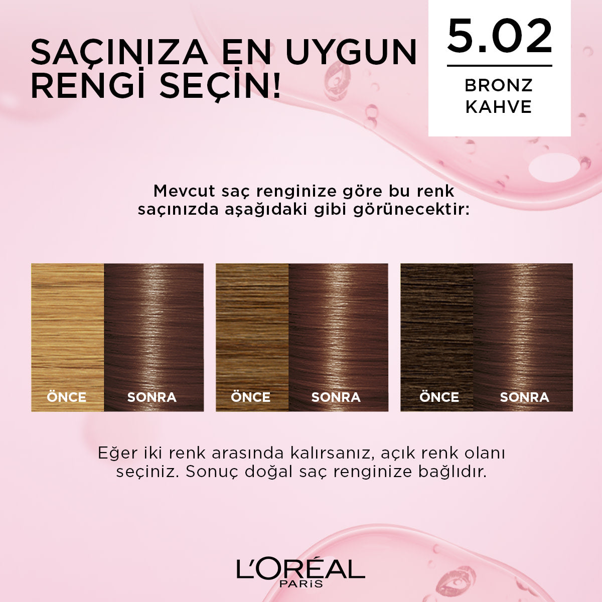 Excellence Creme Saç Boyası 5.02 Bronz Kahve