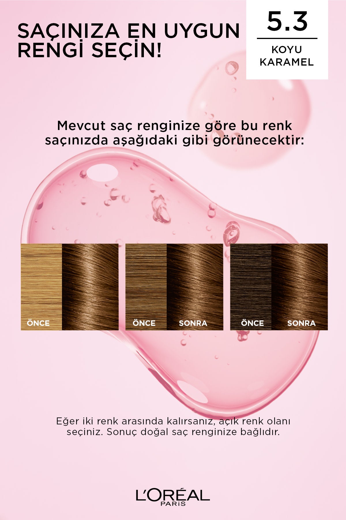 Excellence Creme Saç Boyası 5.3 Koyu Karamel