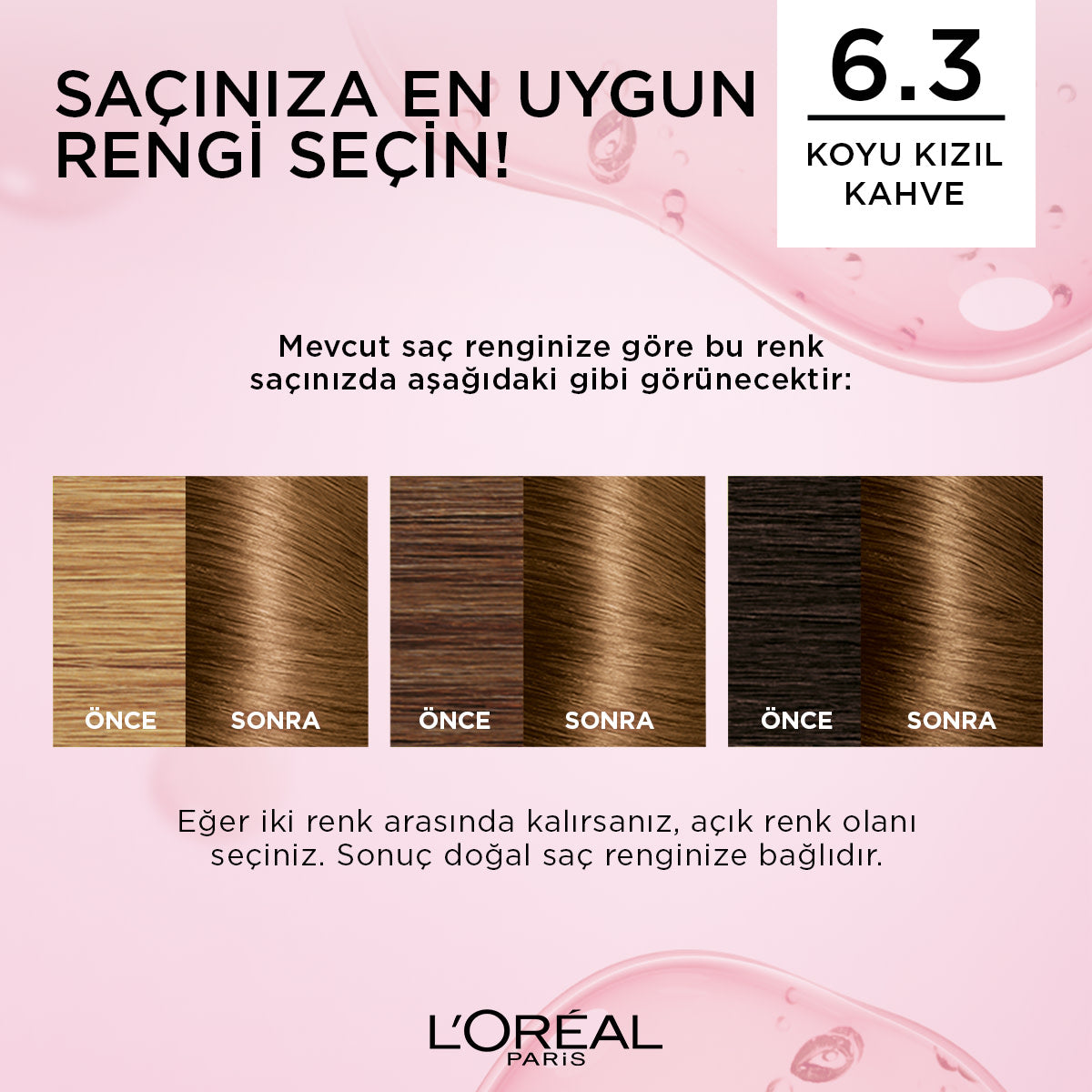 Excellence Creme Saç Boyası 6.30 Açık Karamel