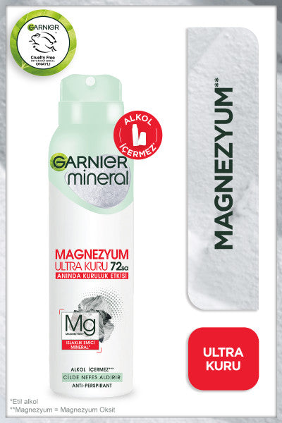 Garnier Mineral Magnezyum Sprey Deodorant