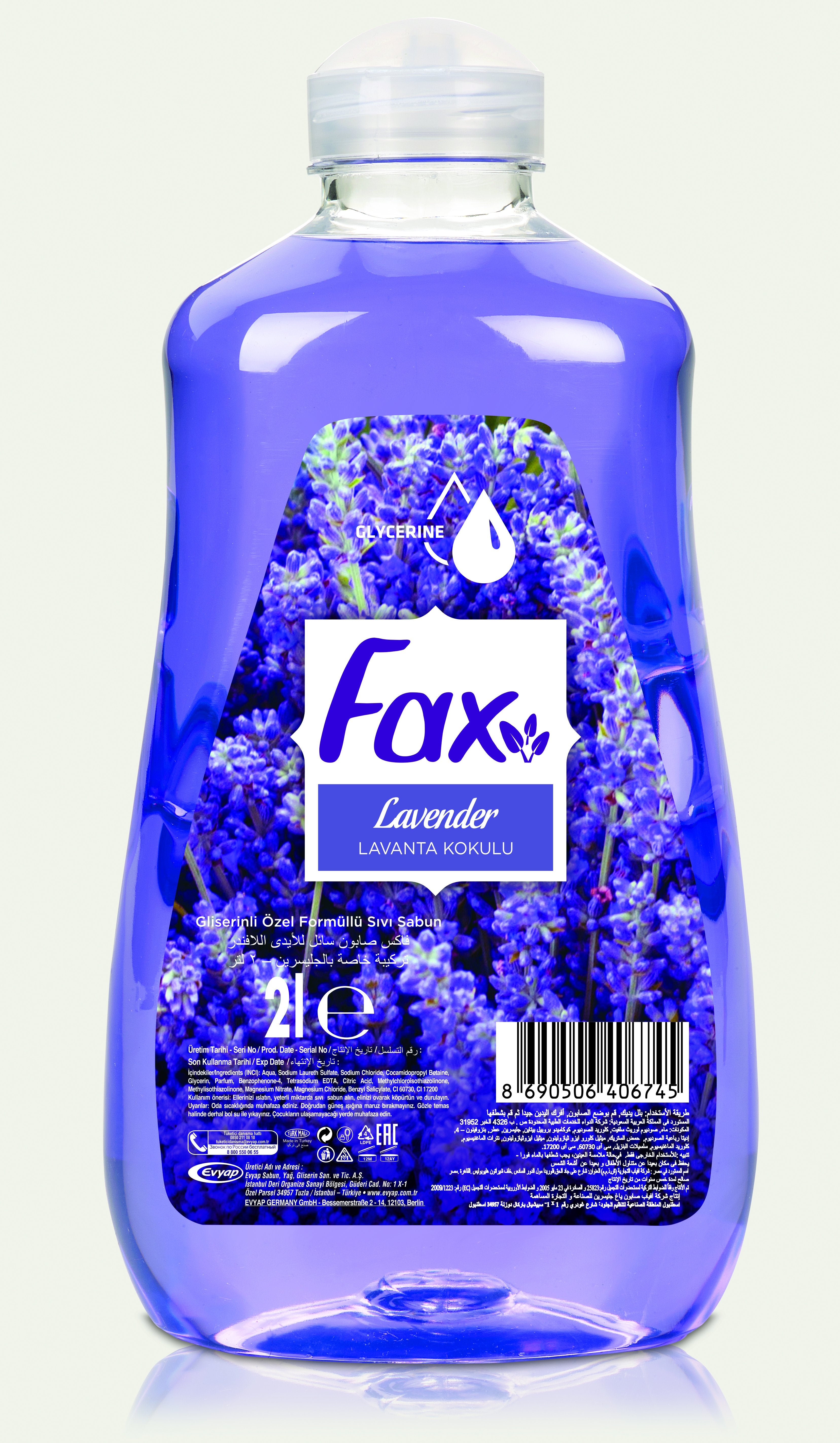 FAX SIVI SABUN 2 LT LAVANTA