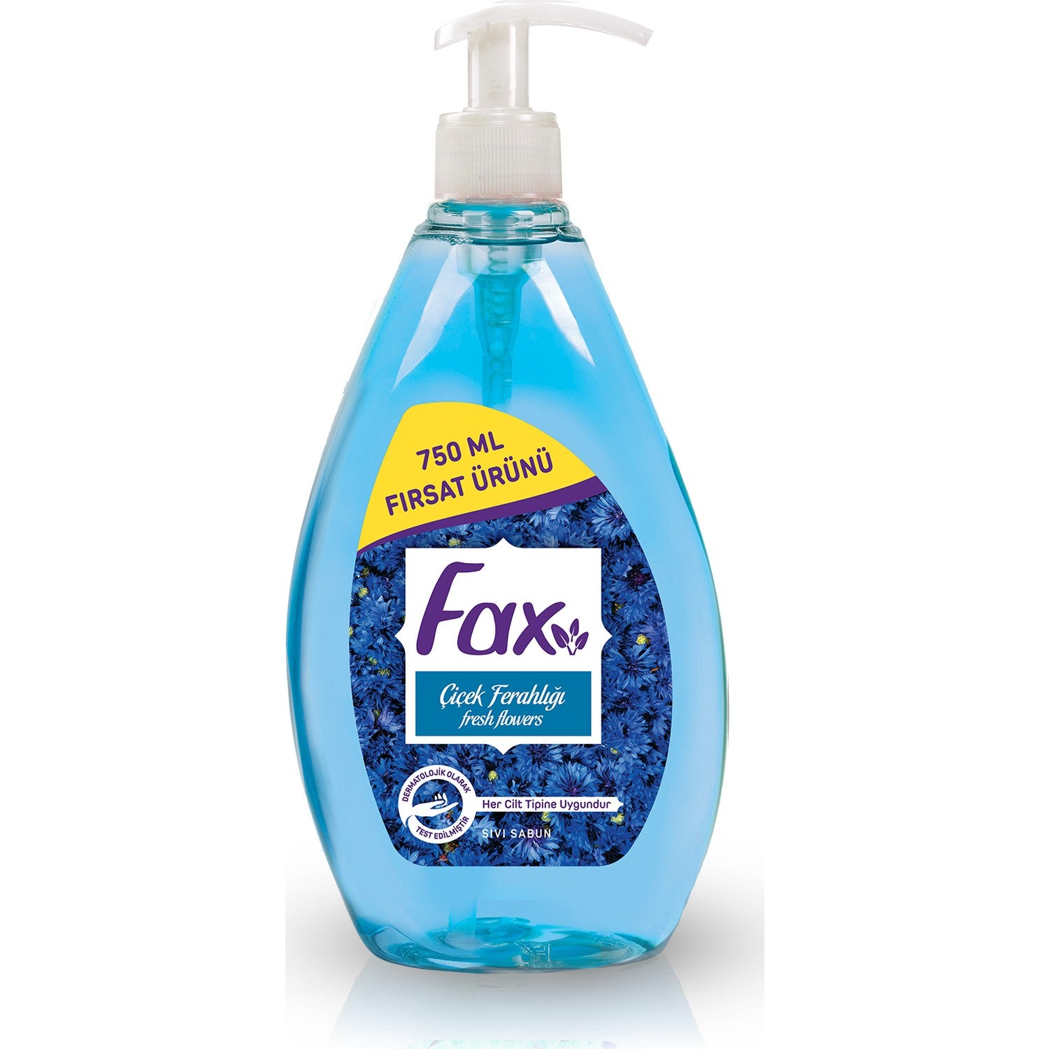 FAX SIVI SABUN 750 ML CICEK FERAHLIGI 12 LI