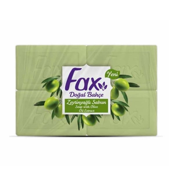 FAX ZEYTIN YAGLI KALIP SABUN 125GR  4*10