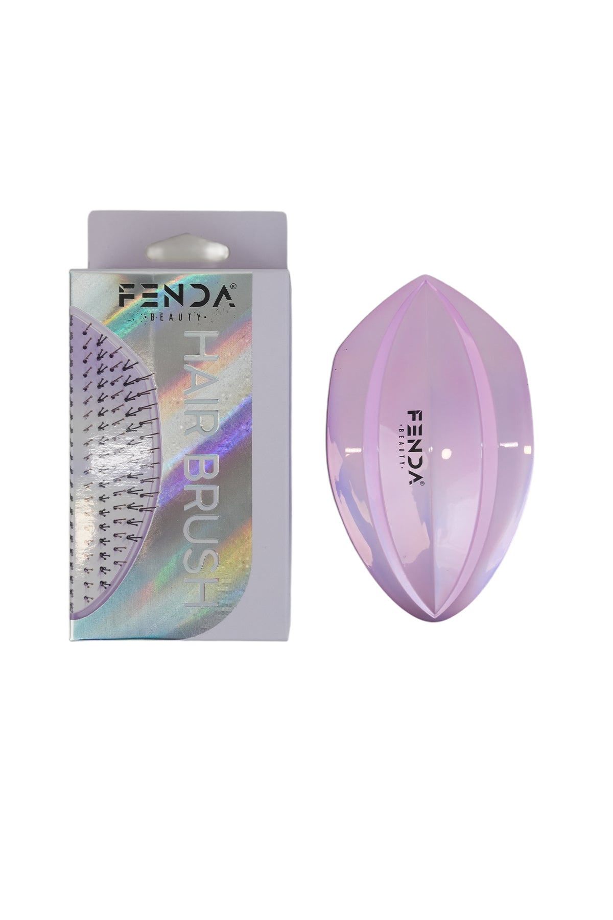 Fenda Profesyonel 4 Pinli Oval Mor Saç Fırçası FNDFPRO00002PR
