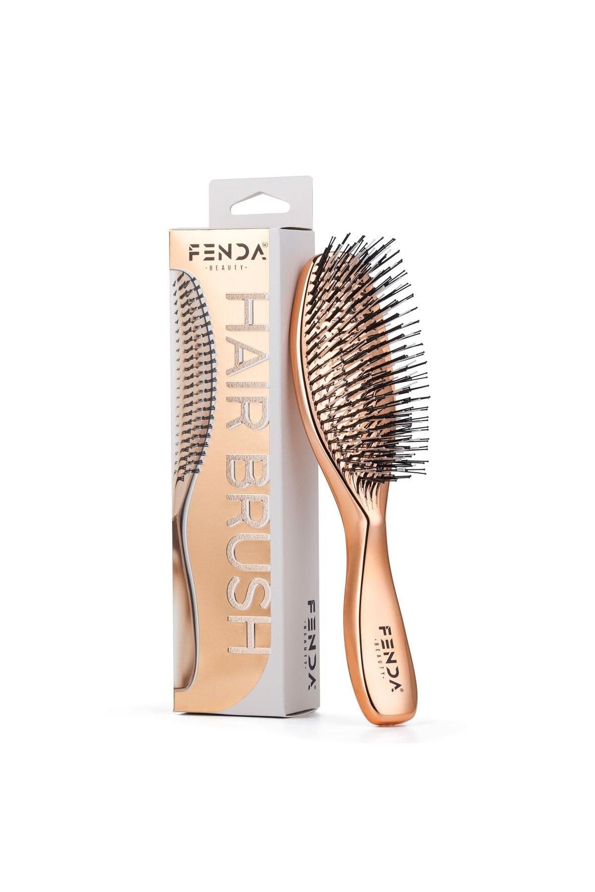 Fenda Profesyonel 4 Pinli Slim Bronz Saç Fırçası FNDFPRO00007CH