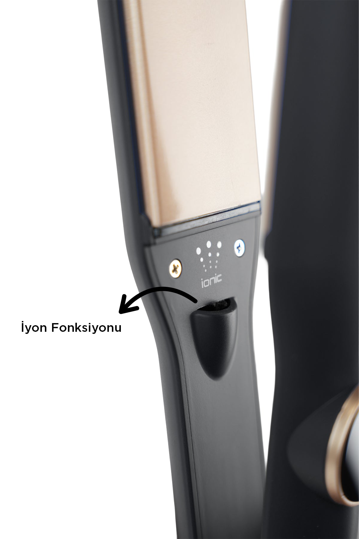 Fenda Profesyonel Saç Düzleştirici Siyah FNDSACDZ0006BL