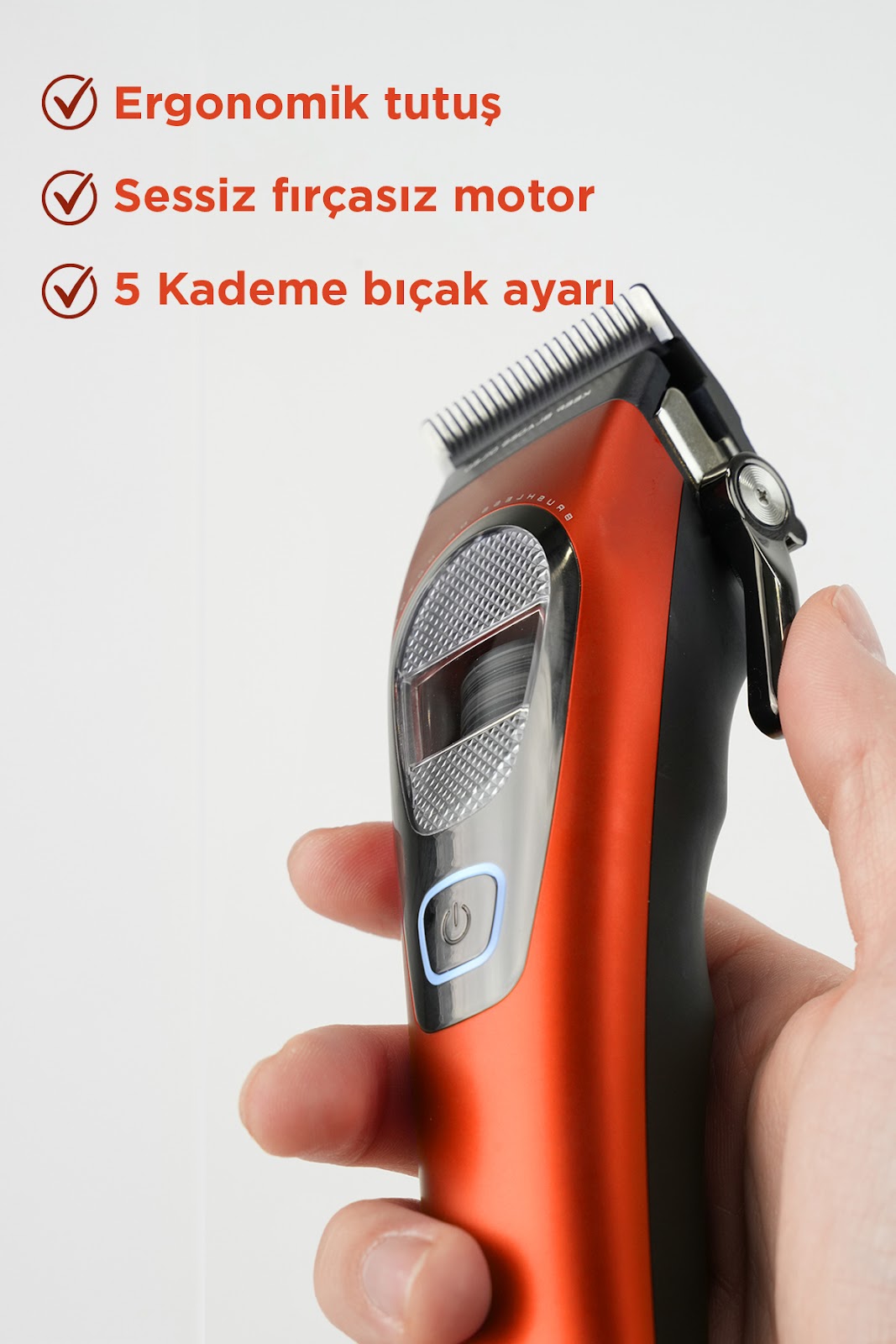 Fenda Profesyonel Saç Kesme Makinesi Turuncu FNDSACKS0004OR