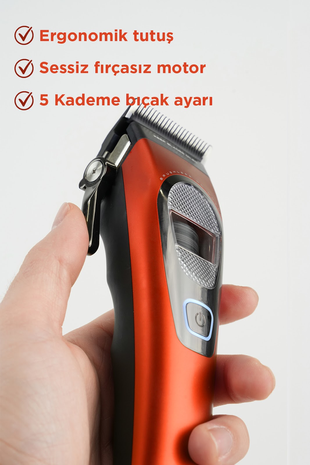 Fenda Profesyonel Saç Kesme Makinesi Turuncu FNDSACKS0004OR