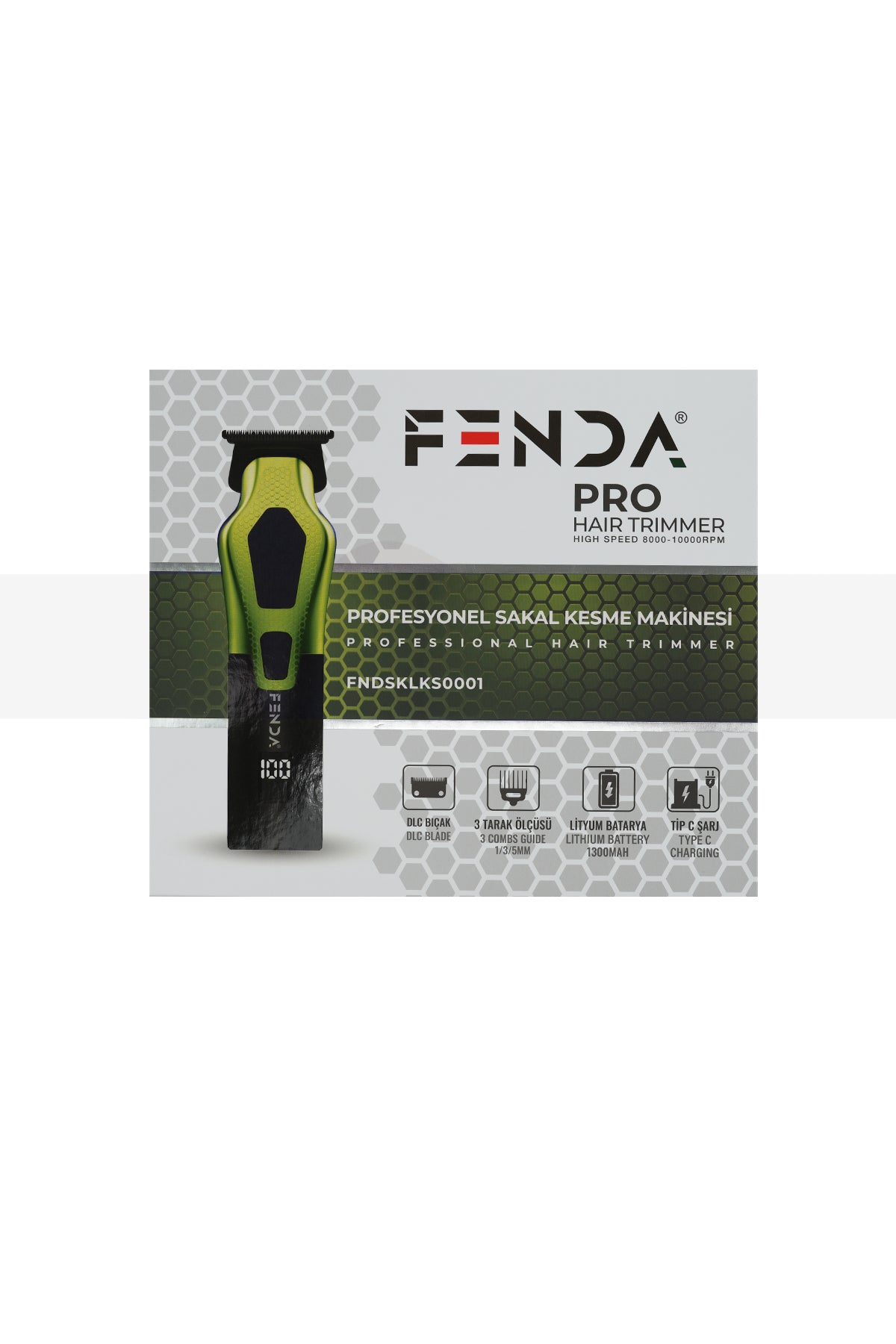 Fenda Profesyonel Sakal Kesme Makinesi Gold FNDSKLKS0001GOLD