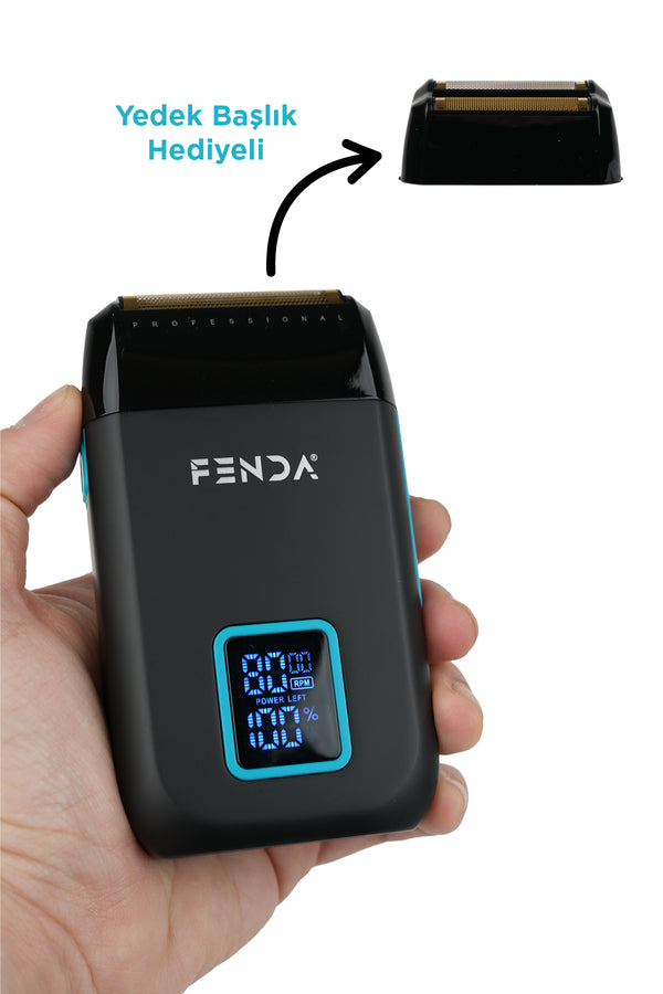 Fenda Profesyonel Sıfır Kesim Tıraş Makinesi Siyah FNDSKLKS0008BL