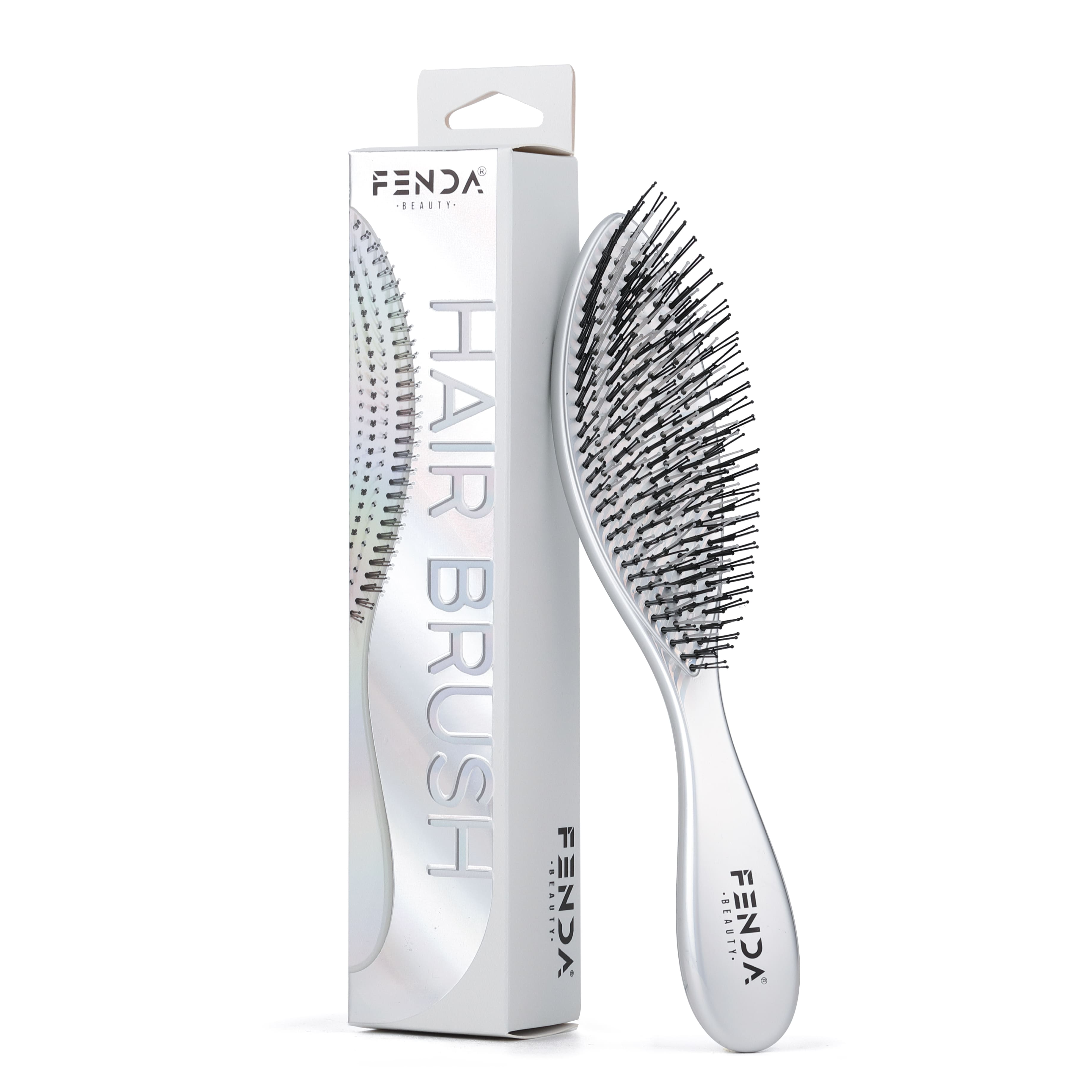 Fenda Profesyonel 4 Pinli Dar Başlık Beyaz Saç Fırçası FNDFPRO00005WH