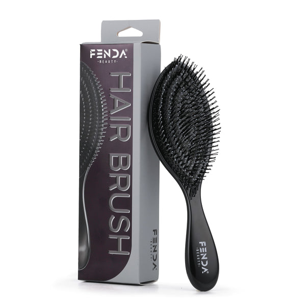 Fenda Profesyonel 4 Pinli Spiral Siyah Saç Fırçası FNDFPRO00006BL