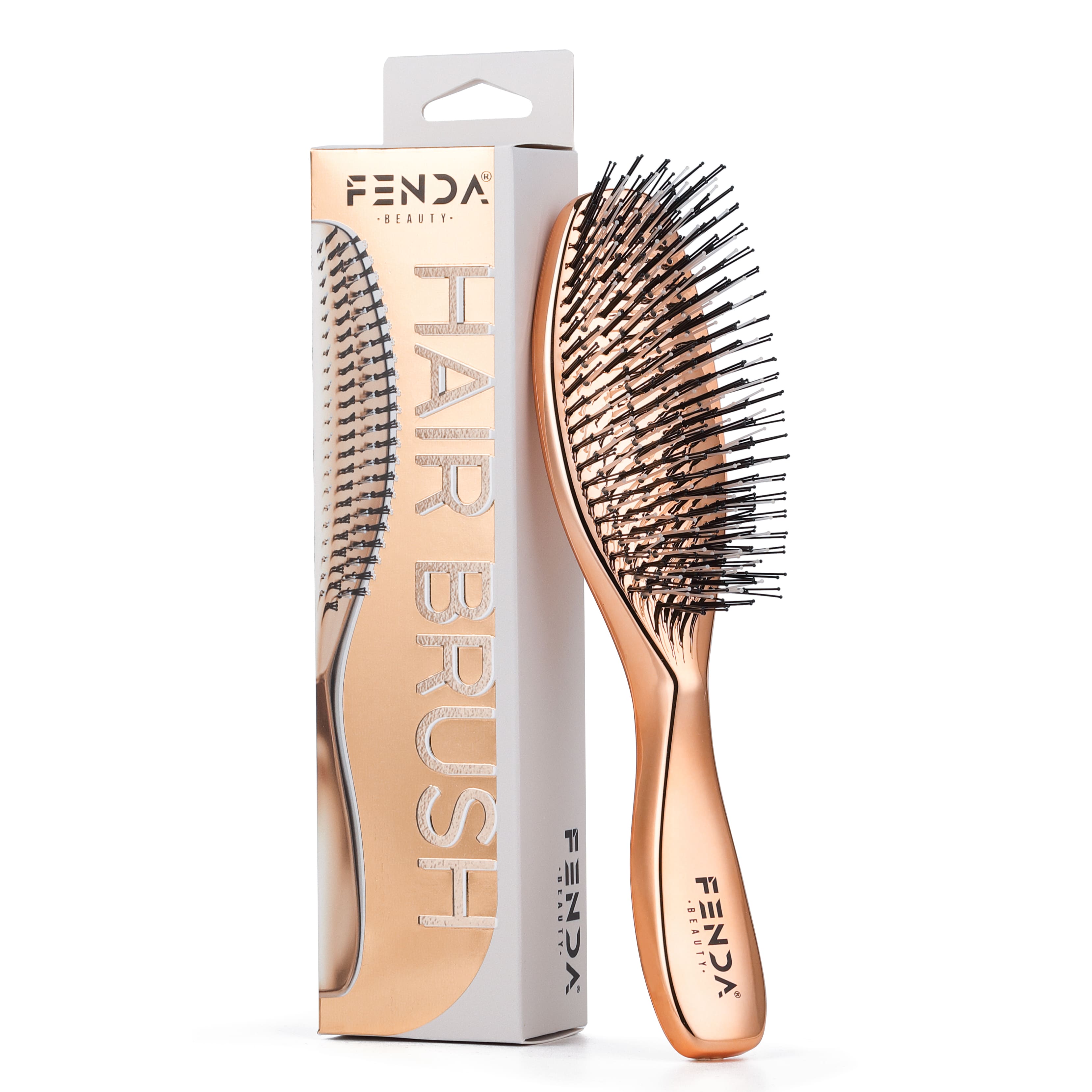 Fenda Profesyonel 4 Pinli Slim Bronz Saç Fırçası FNDFPRO00007CH