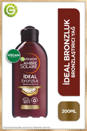 Garnier Ambre Solaire İdeal Bronzluk Bronzlaştırıcı Yağ 200ML