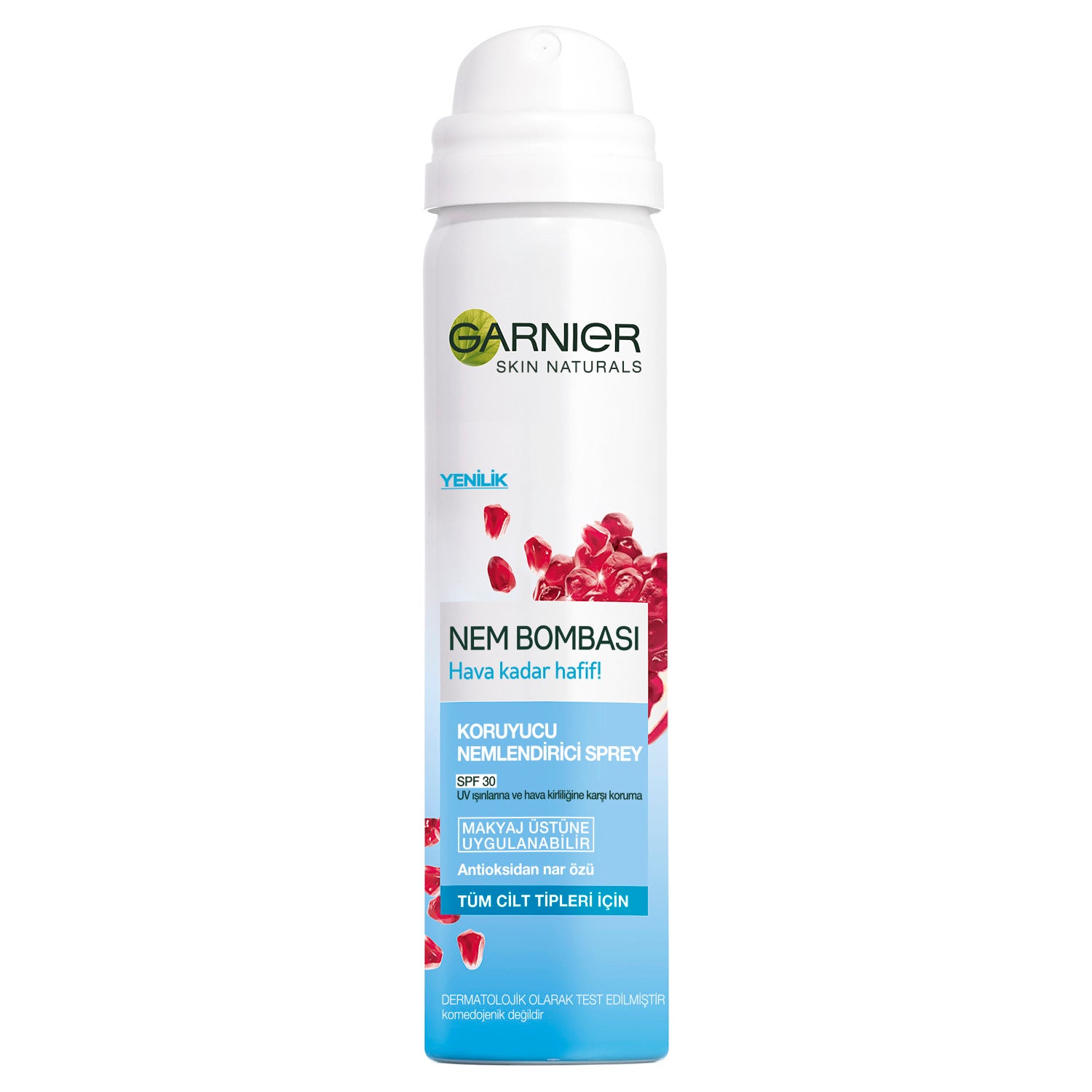 Garnier Nem Bombası Koruyucu Nemlendirici Sprey SPF 30