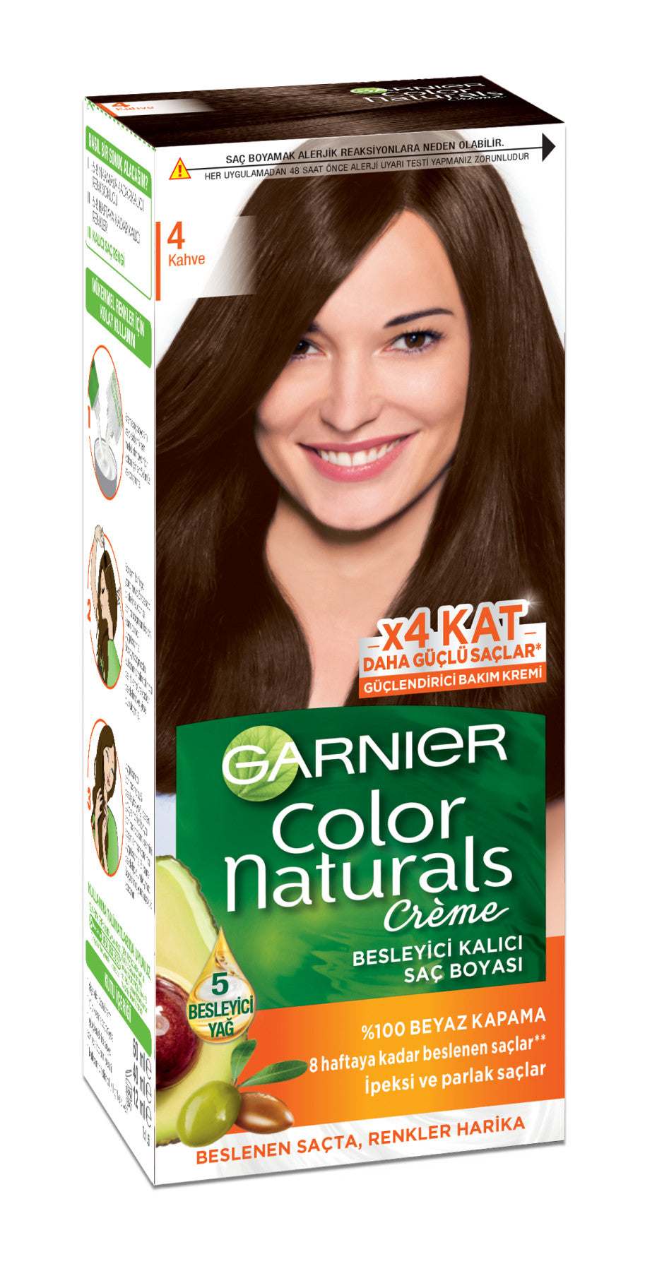 Garnier Color Naturals 4 Kahve