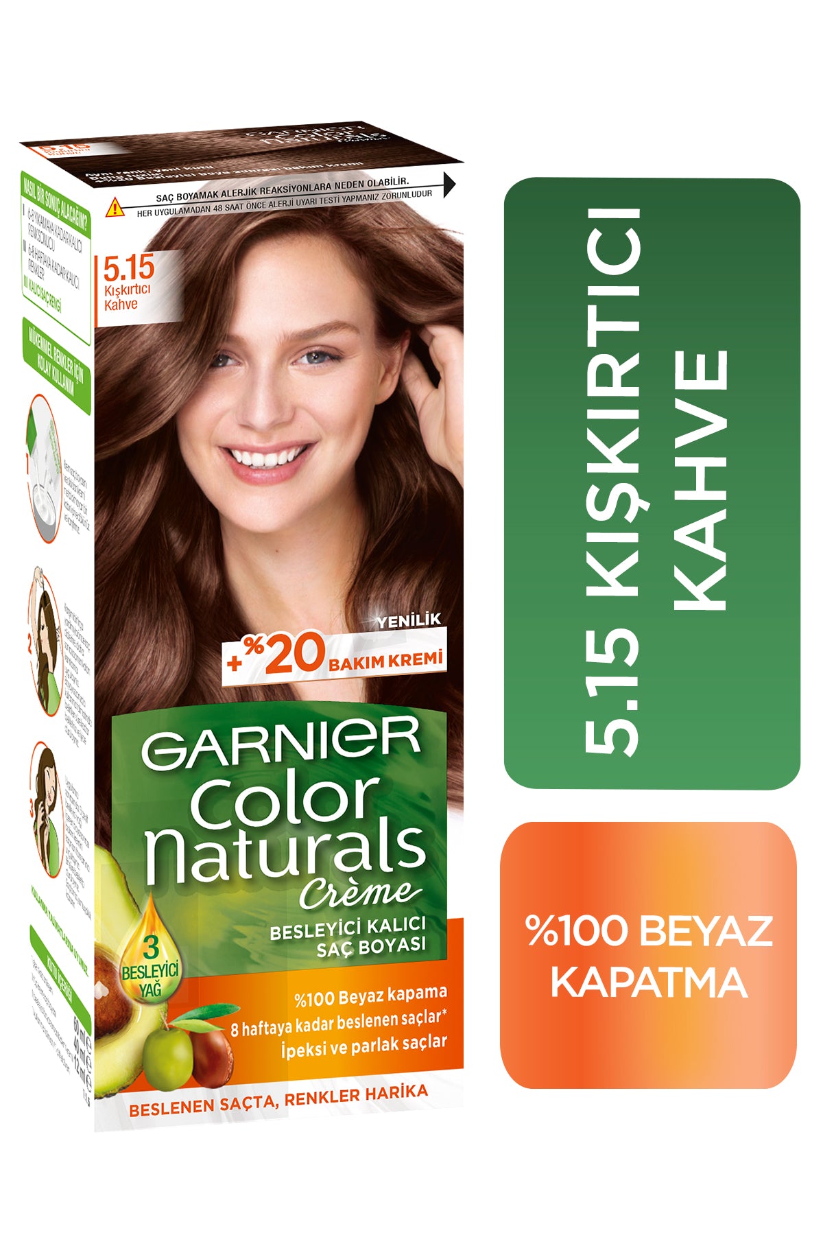 Garnier Color Naturals 5.15 Kışkırtıcı Kahve