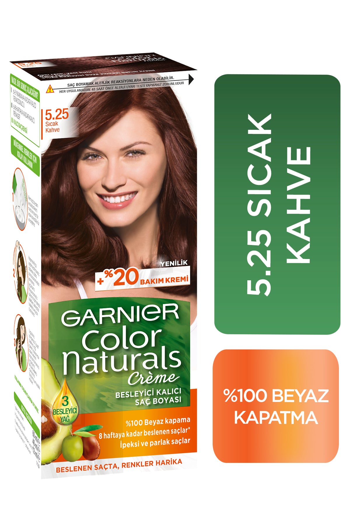 Garnier Color Naturals 5.25 Sıcak Kahve