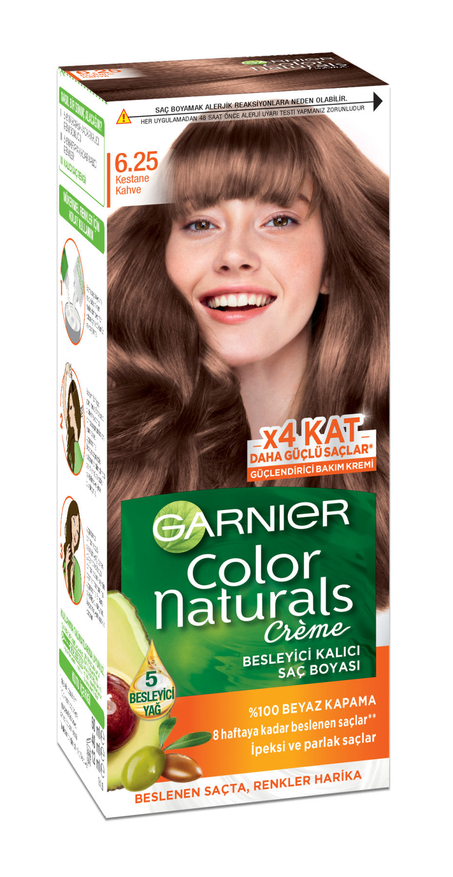 Garnier Color Naturals 6.25 Kestane Kahve