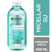 Garnier Saf & Temiz Micellar Kusursuz Makyaj Temizleme Suyu 400ML