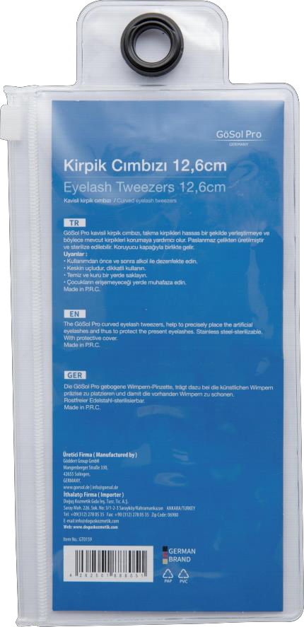 Gösol Kirpik Cımbızı (12.6 Cm) GT0159