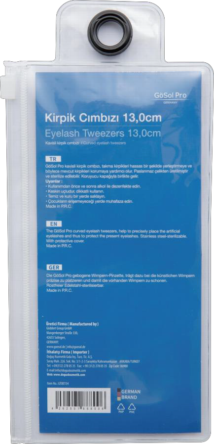 Gösol Kirpik Cımbızı (13 Cm) GT0154