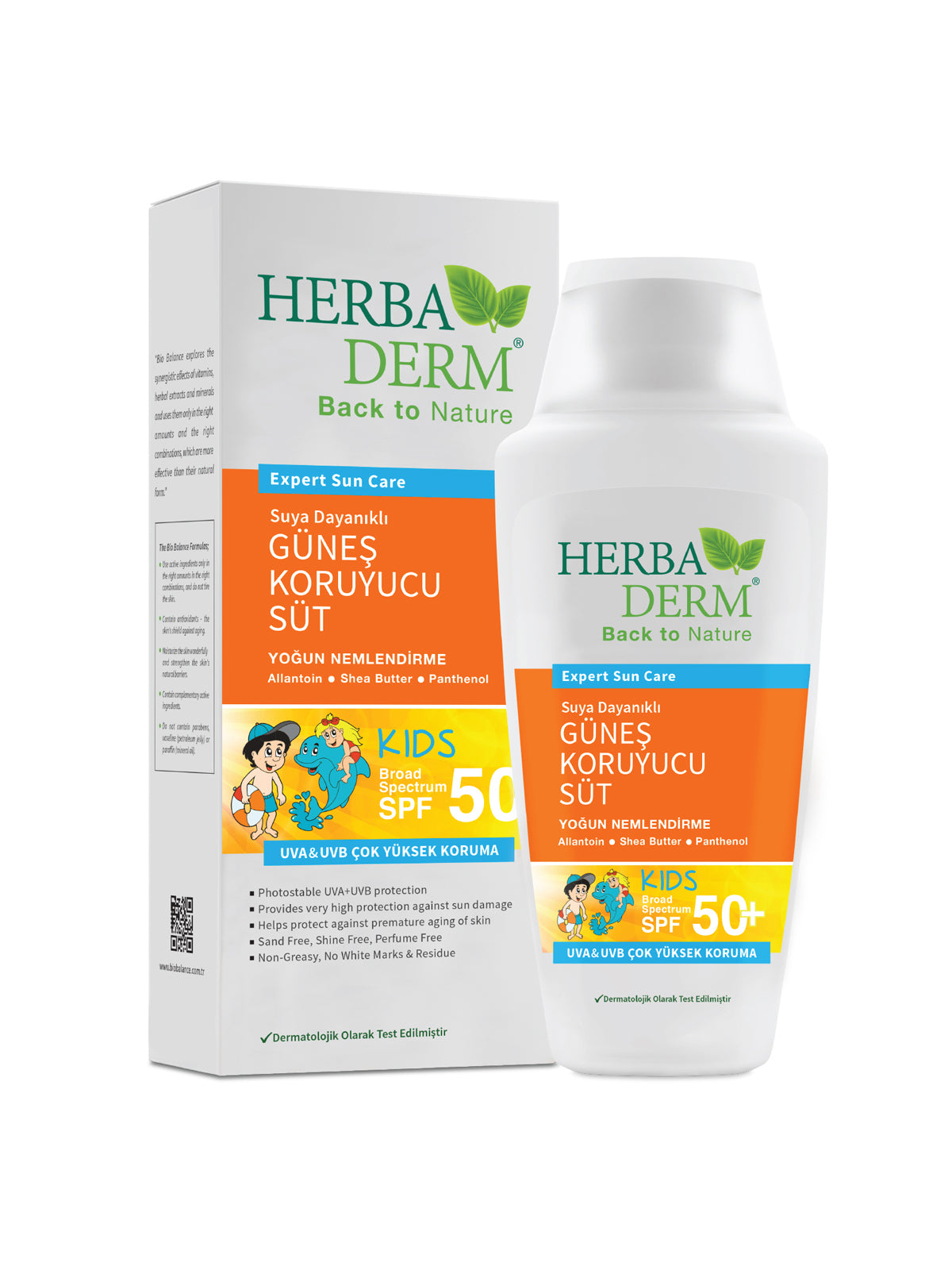 Herbaderm 50+ Spf Güneş Sütü Çocuk 150 Ml HERBA700240