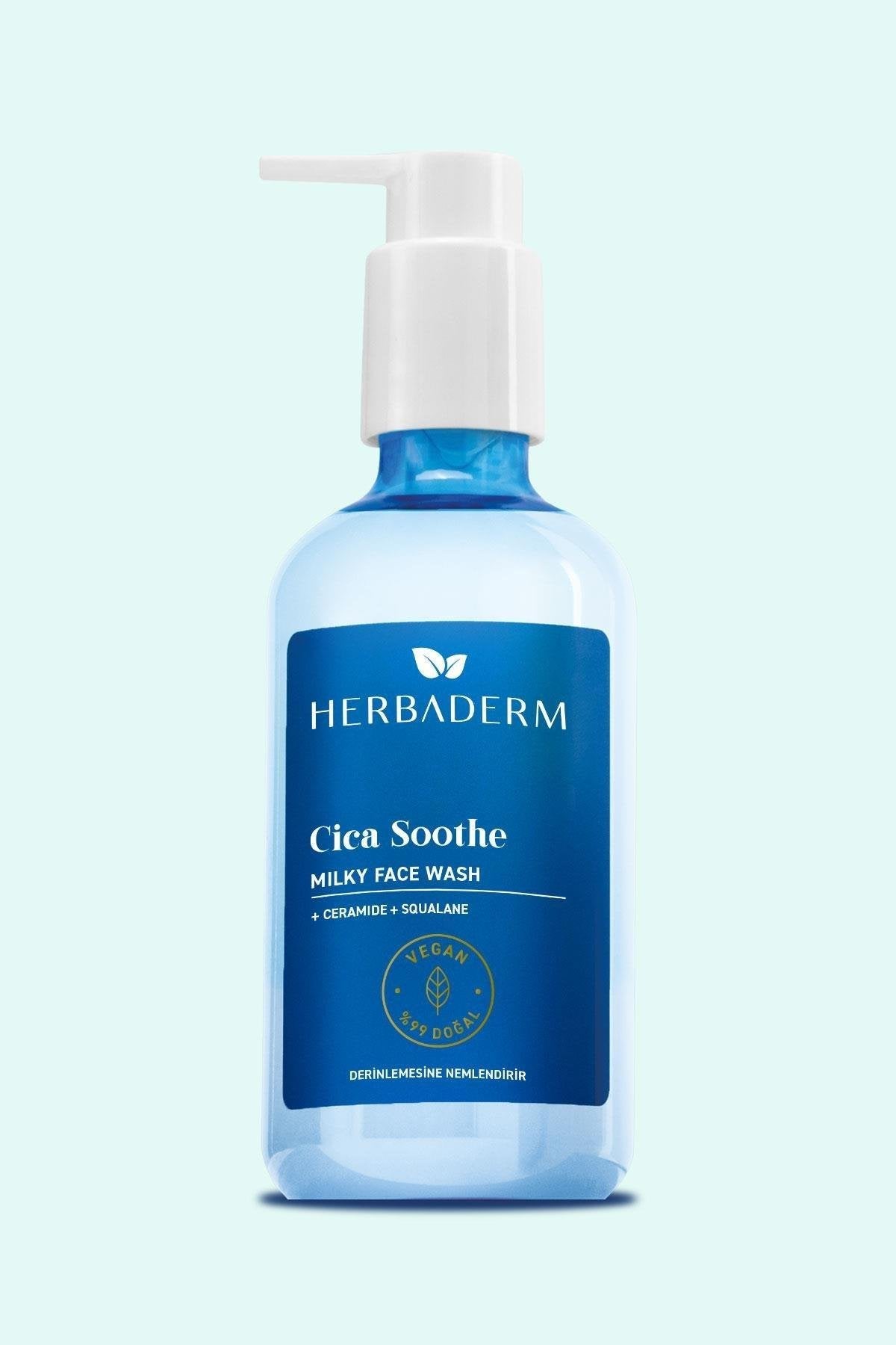 Herbaderm Cıca Yüz Temizleme Jeli, Hassas, Kızarık Ciltler 250 Ml HERBA701500