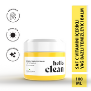 Herbaderm Hello Clean Aydınlatıcı, Canlandırıcı Yağ Bazlı Temizleyici Balm + Saf Vitamin C 100 Ml HERBA701476
