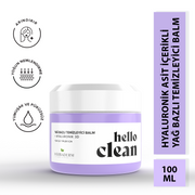 Herbaderm Hello Clean Yoğun Nemlendirici Yağ Bazlı Temizleyici Balm + Hyaluronik 3d 100 Ml HERBA701479