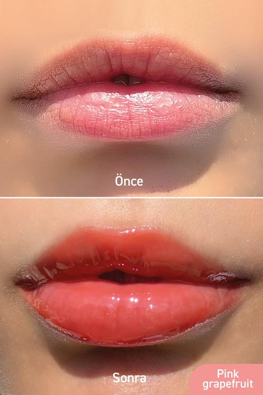 Herbaderm Parlatıcı, Dolgunlaştırıcı, Onarıcı Renkli Dudak Balmı, Greyfurt Aromalı 10 Ml Pembe HERBA701519